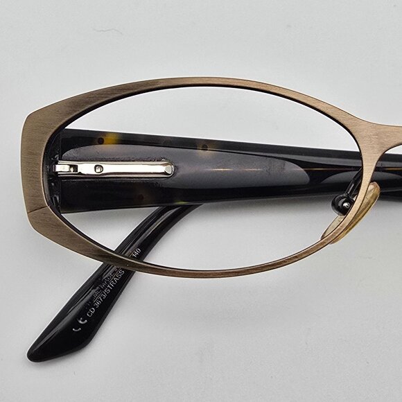 Christian Dior CD3673/Strass 09Z Brown Havana Rhinestone Eyeglasses Frame 53mm - Picture 13 of 13